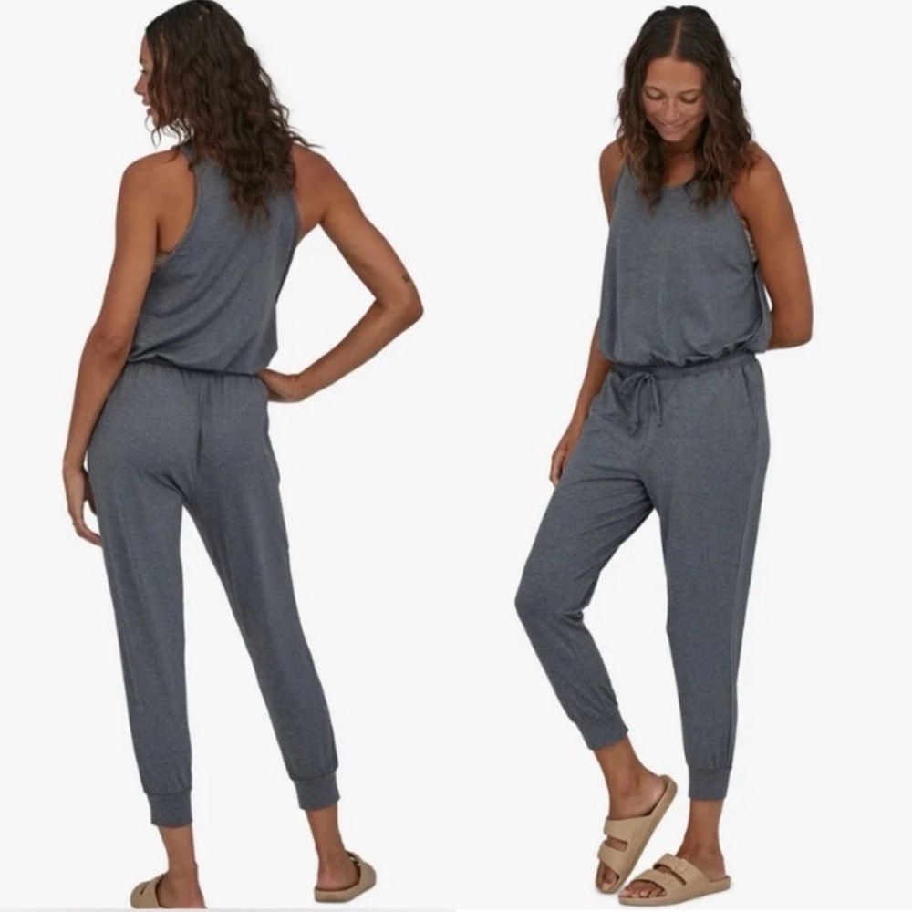 PATAGONIA Seabrook Jumpsuit in Plume Gray Size Small